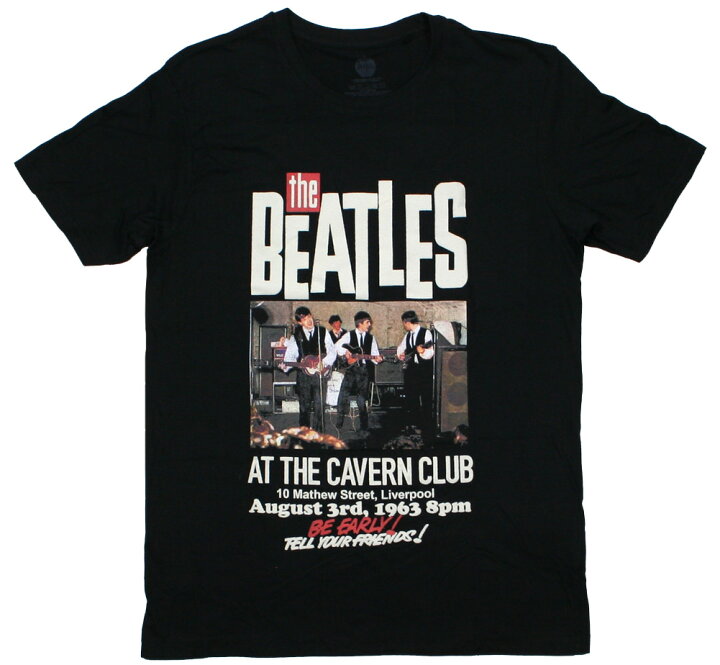 楽天市場】The Beatles / At the Cavern Club Tee 2 (Black) - ザ 