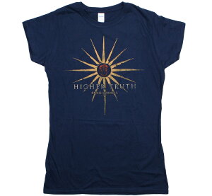 Chris Cornell / Higher Truth Women's Tee (Navy Blue) - �N���X�E�R�[�l�� T�V���c