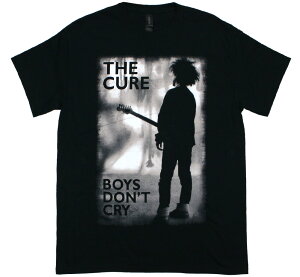 The Cure / Boys Don't Cry Tee 3 (Black) - �U�E�L���A�[ T�V���c