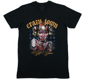 Crazy Town / The Gift of Game Tee (Black) [Premium Carbon] - �N���C�W�[�E�^�E�� T�V���c �v���~�A���E�J�[�{��