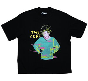 The Cure / The Beach Party Tour Boxy Tee 4 (Black) - �U�E�L���A�[ T�V���c