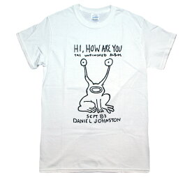 Daniel Johnston / Hi, How Are You Tee (White) - ダニエル・ジョンストン Tシャツ