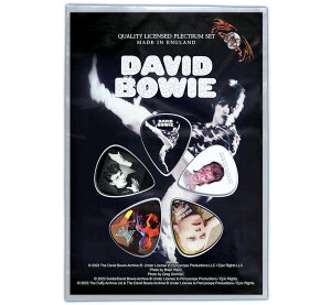 David Bowie / The Man Who Sold the World Plectrum Pack - �f���B�b�h�E�{�E�C �M�^�[ �s�b�N �Z�b�g