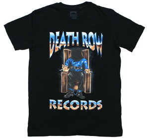 Death Row Records / Execution Tee (Black) - �f�X�E���E�E���R�[�h T�V���c