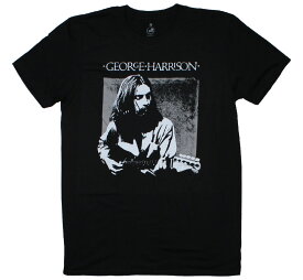 George Harrison / Live Portrait Tee (Black) - ジョージ・ハリスン Tシャツ