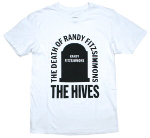 The Hives / The Death of Randy Fitzsimmons - Gravestone Tee (White) - �U�E�n�C���X T�V���c