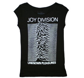 Joy Division / Unknown Pleasures Cut Tee (Black) (Womens) - ジョイ・ディヴィジョン Tシャツ