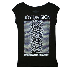 Joy Division / Unknown Pleasures Cut Tee (Black) (Womens) - �W���C�E�f�B���B�W���� T�V���c