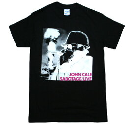John Cale / Sabotage/Live Tee (Black) - ジョン・ケイル Tシャツ