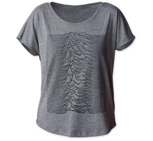 Joy Division / Unknown Pleasures Dolman Sleeved Tee (Heather Grey) (Womens) - �W���C�E�f�B���B�W���� T�V���c