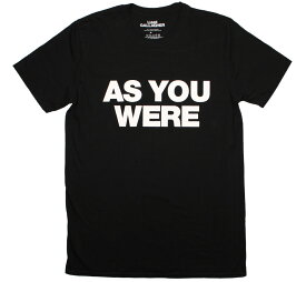 Liam Gallagher / As You Were Tee (Black) - リアム・ギャラガー Tシャツ (オアシス)
