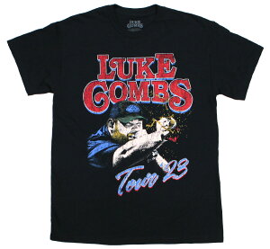 Luke Combs / Tour '23 Tee (Black) - ���[�N�E�R���Y T�V���c