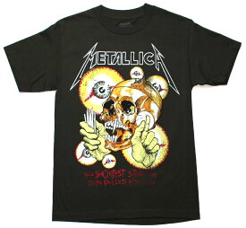 Metallica / The Shortest Straw / In Vertigo You Will Be Tee (Charcoal) - メタリカ Tシャツ