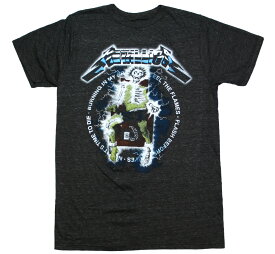 Metallica / Ride The Lightning Tee (Charcoal Grey) - メタリカ Tシャツ