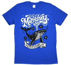 Morrissey / I Wish You Lonely Tee (Blue) - モリッシー Tシャツ / (ザ・スミス)