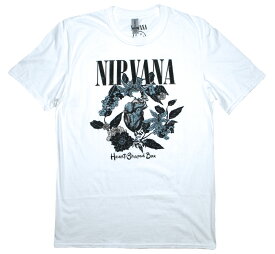 Nirvana / Heart-Shaped Box Tee (White) - ニルヴァーナ Tシャツ