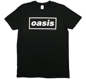 Oasis / Decca Logo Tee 5 (Black) - オアシス Tシャツ