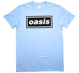 Oasis / Decca Logo Tee 7 (Light Blue) - オアシス Tシャツ