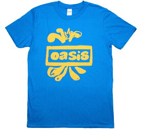 Oasis / Drawn Logo Tee (Sapphire) - オアシス Tシャツ