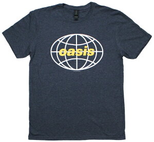 Oasis / 1998 World Tour - USA & CANADA Tee (Heather Navy) - �I�A�V�X T�V���c