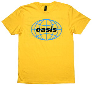 Oasis / 1998 World Tour - South America Tee 3 (Yellow) - �I�A�V�X T�V���c
