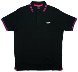 Pink Floyd / The Dark Side of the Moon Polo Shirt (Black) - ピンク・フロイド ポロシャツ