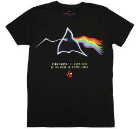 Pink Floyd / The Dark Side Of The Moon 40th Tee (Black) - ピンク・フロイド Tシャツ