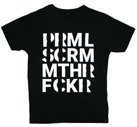Primal Scream / MTHR FCKR Tee 2 (Black) - プライマル・スクリーム Tシャツ