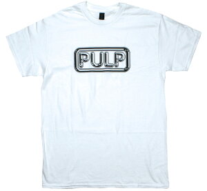 Pulp / Typography Tee 3 (White) - �p���v T�V���c