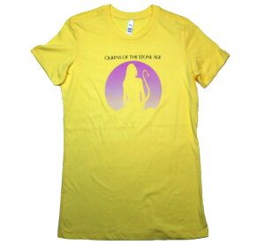Queens of the Stone Age / Succubus Tee (Yellow) (Womens) - �N�C�[���Y�E�I�u�E�U�E�X�g�[���E�G�C�W T�V���c