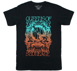 Queens of the Stone Age / Montage Tee 2 (Black) [Premium Carbon] - �N�C�[���Y�E�I�u�E�U�E�X�g�[���E�G�C�W T�V���c