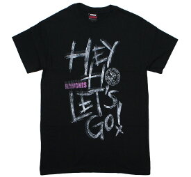 Ramones / Hey Ho Let's Go! Tee (Black) - ラモーンズ Tシャツ