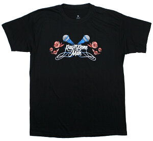Rag'n'Bone Man / Microphone Tee (Black) �|���O���{�[���E�}�� T�V���c