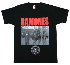 Ramones / Cage Photo Tee (Black) - ラモーンズ Tシャツ