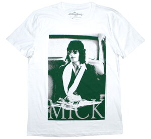 The Rolling Stones / Mick Jagger Photo Tee 1 (White) - �U�E���[�����O�E�X�g�[���Y T�V���c �~�b�N�E�W���K�[ T�V���c