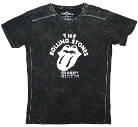The Rolling Stones / New York City 1975 Tee (Snow Wash Black) - ザ・ローリング・ストーンズ Tシャツ