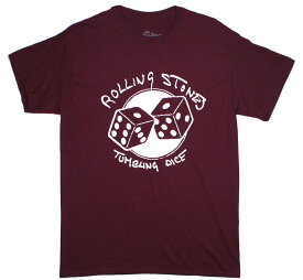 The Rolling Stones / Tumbling Dice Tee (Maroon Red) - ザ・ローリング・ストーンズ Tシャツ