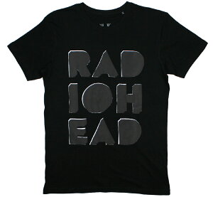 Radiohead / Note Pad Tee (Black) - ���f�B�I�w�b�h T�V���c