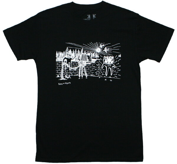 Radiohead / Despot Sperm Monster Tee 1 (Black) - レディオヘッド Tシャツ