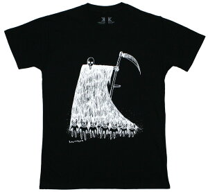 Radiohead / Grim Reaper Tee 1 (Black) - ���f�B�I�w�b�h T�V���c