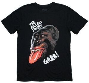 The Rolling Stones / GRRR! Tee (Black) - �U�E���[�����O�E�X�g�[���Y T�V���c