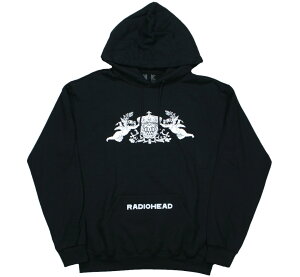 Radiohead / Bearhead Crest Hoodie (Black) - ���f�B�I�w�b�h �t�[�h �p�[�J