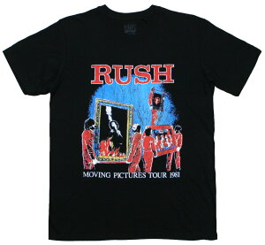 Rush / Moving Pictures Tour 1981 Tee (Black) - ���b�V�� T�V���c