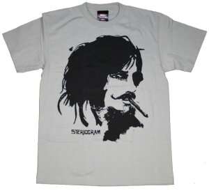 Steriogram / Smoking Guy Tee [������] (Silver Gray) - �X�e���I�O���� T�V���c