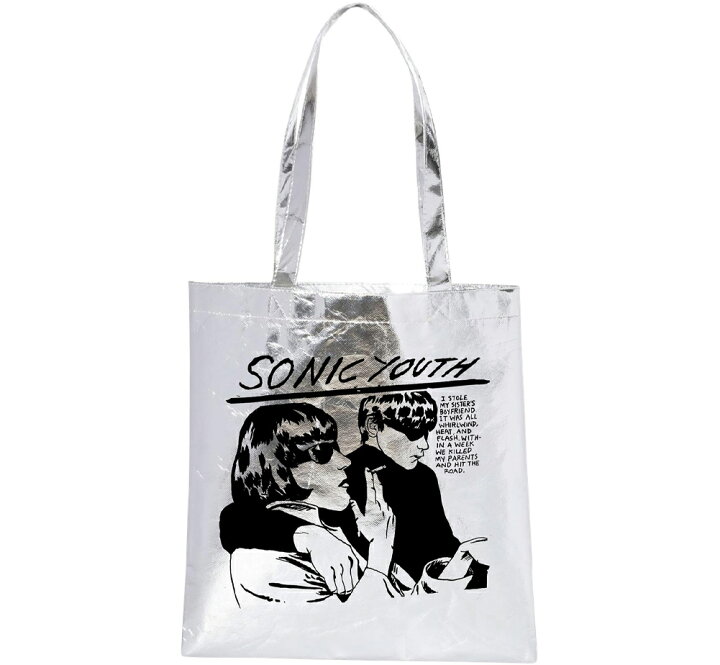 楽天市場】Sonic Youth / Goo Tote Bag (Silver Coating) - ソニック 