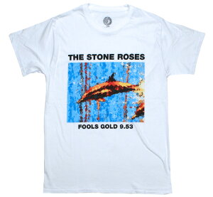 The Stone Roses / Fools Gold 9.53 Tee (White) - �U�E�X�g�[���E���[�[�Y T�V���c