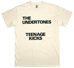 The Undertones / Teenage Kicks Tee (Natural) - �A���_�[�g�[���Y T�V���c