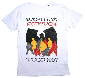 Wu-Tang Clan / Wu-Tang Forever Tour 1997 Tee (White) - ウー タン・クラン Tシャツ