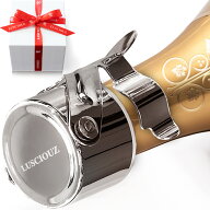 LUSCIOUZ ルーシャズ シャンパンストッパー ワインストッパー 横置き ギフト プレゼント 誕生日 贈り物 …