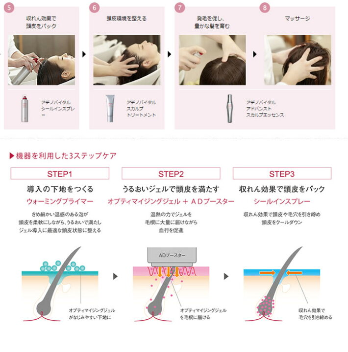 楽天市場】☆資生堂 ザ・ヘアケア アデノバイタル アドバンスト 